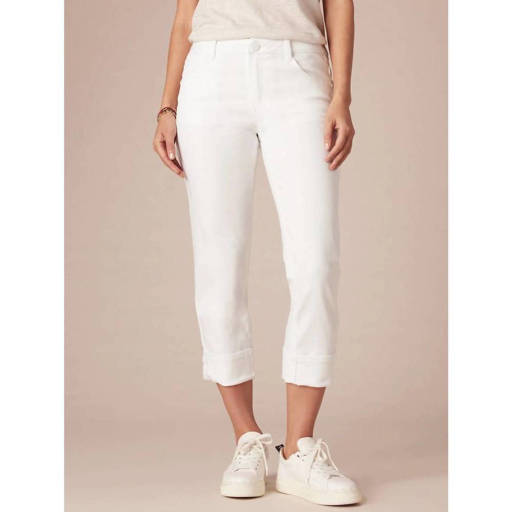 NEW DEMOCRACY absolution mid-rise flex-ellent girlfriend jean with cropped hem i